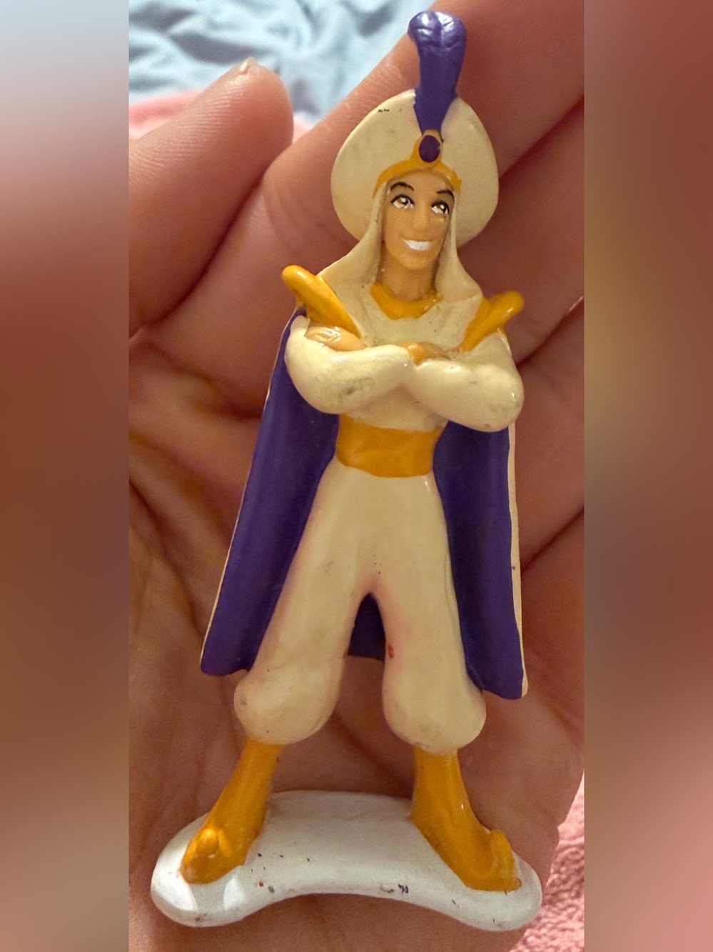 Vintage 1994 Disney Aladdin Prince Ali Applause PVC Figure
